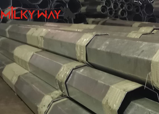 14 m classe 3 classe 4 Pólo de aço galvanizado para linha de transmissão de 33 kV fornecedor