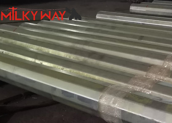 14 m classe 3 classe 4 Pólo de aço galvanizado para linha de transmissão de 33 kV fornecedor