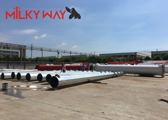 9m classe5 classe6 poste de energia elétrica aço galvanizado a quente para distribuição fornecedor