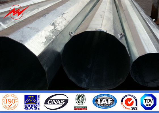 Pólo de aço galvanizado de 35 ft para distribuição de eletricidade galvanizado a quente fornecedor