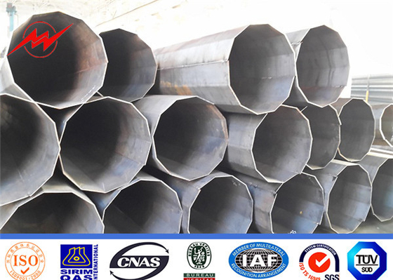 Pólo de aço galvanizado de 35 ft para distribuição de eletricidade galvanizado a quente fornecedor