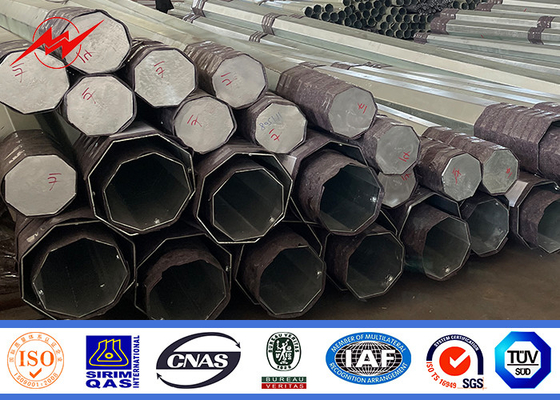 Polos de energia eléctrica de utilidade pública de escada tubular exportados para a África para transmissão fornecedor