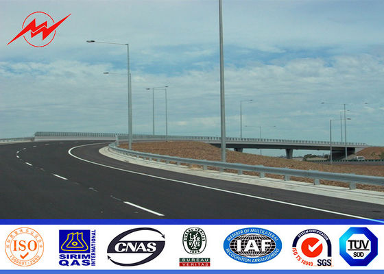 o mergulho quente do degisn de pólo claro de rua da altura de 6M-12M galvanizou a superfície