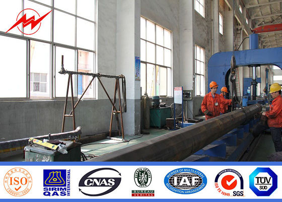 Torre clara do mastro alto do estádio de futebol do anti-corrosivo 30m com sistema de levantamento