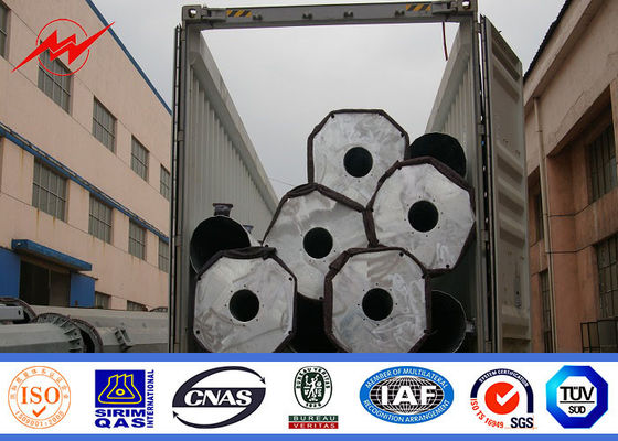 iluminação alta de pintura do aeroporto do pólo do mastro do estádio de 30m com guincho