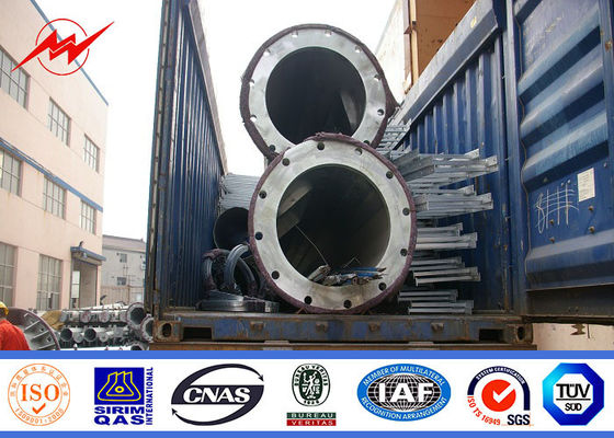 iluminação alta do centro de esportes do pólo do mastro do multisidedl de 50m com sistema de levantamento