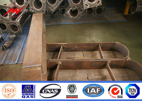 iluminação alta poligonal do centro de esportes do pólo do mastro de 35m com sistema de levantamento