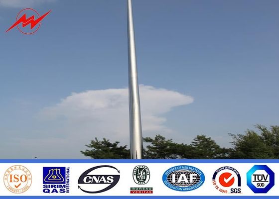 25 medidores multisided o pólo alto revestido pó do mastro com 6*1000 watt HPS