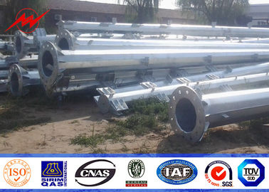 Transmissão de energia galvanizada torre tubular pólo cônico aço elétrico ASTM A123
