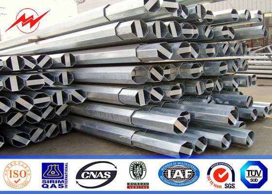 A classe uma 8M galvanizou Electric Power Pólo 3mm para a linha de transmissão 69KV