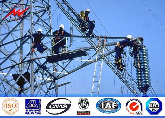 Gr50 estruturas da distribuição do pólo da energia eléctrica do material 2.5mm para a linha de transmissão