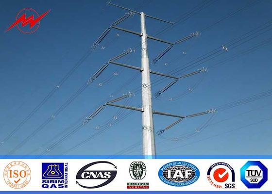 Tipo cónico seções da placa de aço três da espessura do pólo 2.75mm da energia eléctrica