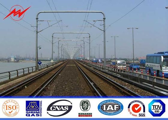 Tipo cónico seções da placa de aço três da espessura do pólo 2.75mm da energia eléctrica