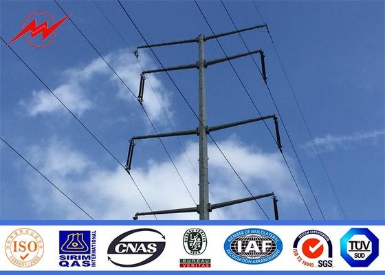 A alta tensão multisided o pólo da corrente eléctrica para a transmissão elétrica