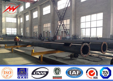 Polos de transmissão de aço galvanizado a quente com material Q345 Q460