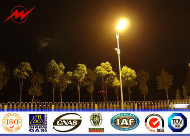 Mergulho quente redondo/octogonal de 8m galvanizou a rua pólos claros com o diodo emissor de luz 30w