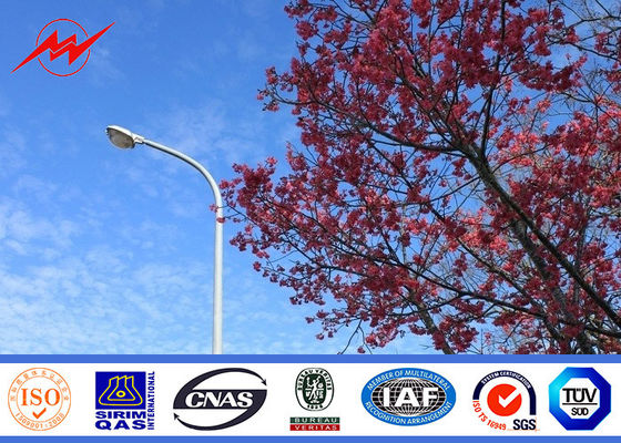 Profissional 12m uma espessura de pólos claros 3mm do parque de estacionamento da rua do braço