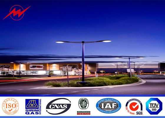 a espessura de parede de 10mm 3mm galvanizou Pólo de aço para a luz da estrada