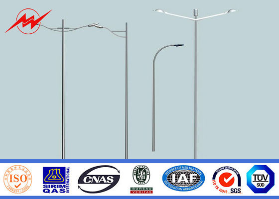 revestimento duplo do pó de Eco do Outreach de 6m fora da velocidade do vento de pólo claro 160km/h da entrada de automóveis