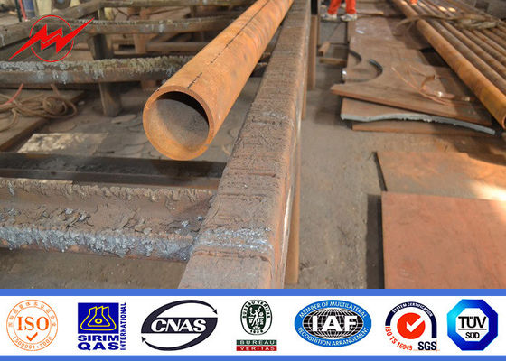 Espessura da altura 3mm de pólos claros 5m de estacionamento do suporte da iluminação de rua única