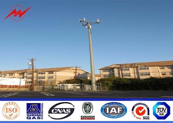 Em volta de 100 ft multi - torre de Pólo da plataforma mono, auto-suficiente torre de aço da estrutura