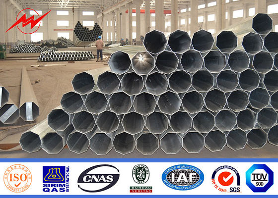 40FT Octogonal 138KV pólo de serviço público de aço para a transmissão de energia elétrica