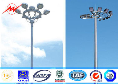 Mastro 35M alto poligonal Pólo para a iluminação do estádio