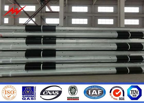 12sides 25ft 69kv pólo de serviço público de aço para estruturas da distribuição de poder com degrau de escalada