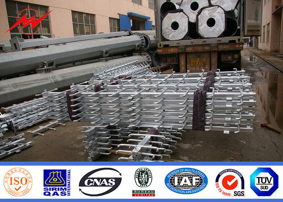 Mastro alto afilado galvanizado polo claro de 30m, polos claros exteriores residenciais