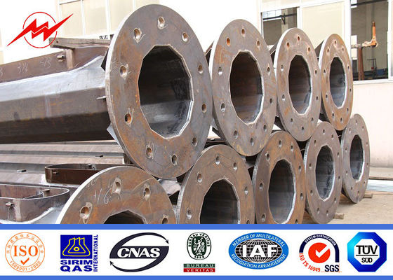 20m afilados mastro alto Pólo/parque de estacionamento de 8 luzes de pólos claros com HPS iluminam-se