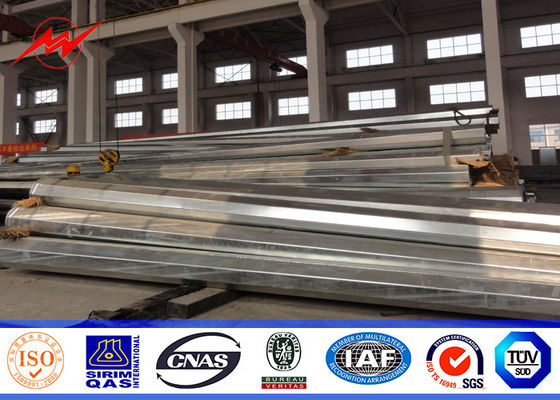 Poder elétrico da transmissão em volta da placa de aço de serviço público de pólos 3mm do metal de 11M