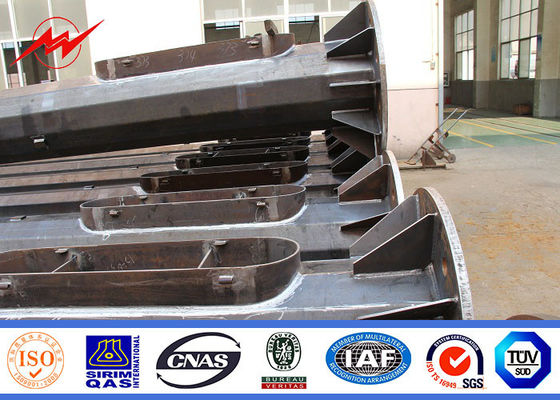 mastro alto galvanizado redondo polo claro do estádio de 35M com sistema de levantamento de 400kg Rasing