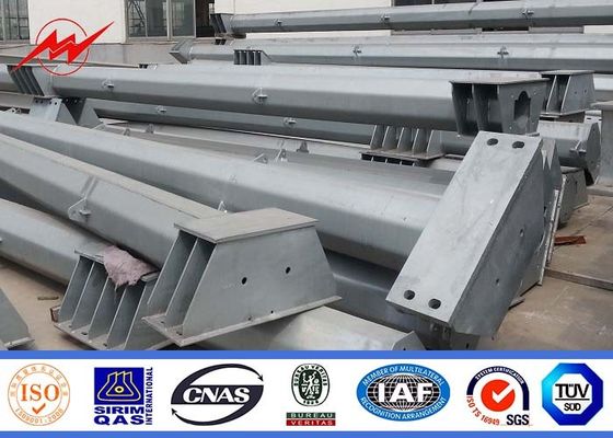 Anti - 45FT ultravioletas Pólo de aço galvanizado distribuição com braço transversal