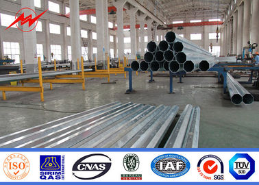 Pólo de aço galvanizado octogonal profissional espessura de 30ft/de 35ft 3mm