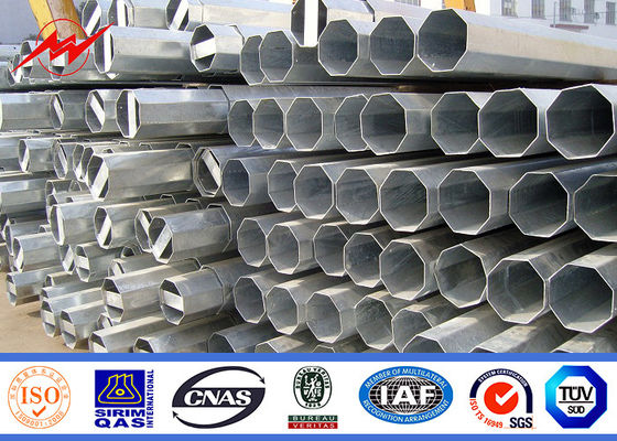 AWSD 1,1 11m redondo 400daN pólo de serviço público de aço para Distribition elétrico