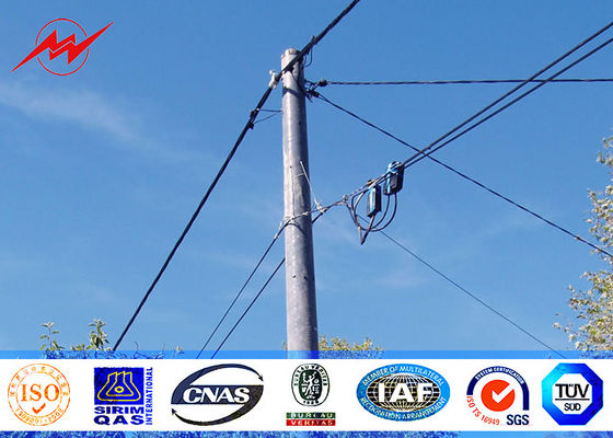 Carga 1000kg profissional de pólo de serviço público 65ft de aço 128kv elétrico da categoria três