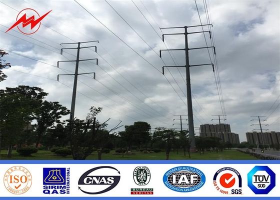 3 milímetros de espessura multi - Pólo de aço galvanizado piramidal, corrente eléctrica Pólos