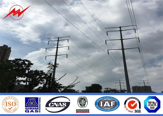 3 milímetros de espessura multi - Pólo de aço galvanizado piramidal, corrente eléctrica Pólos