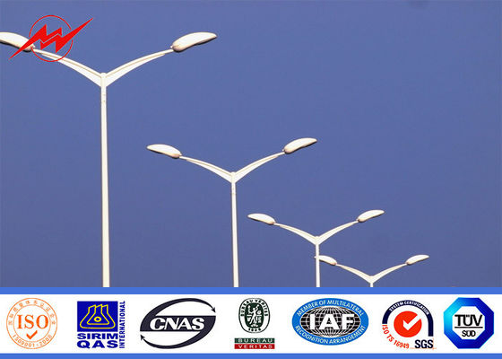 Rua anticorrosiva pólos claros, espessura de pólo de iluminação 3mm da estrada