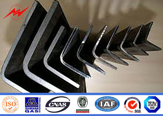 Q235 100x100x16 galvanizou o aço do ângulo para torres da transmissão das pontes dos feixes