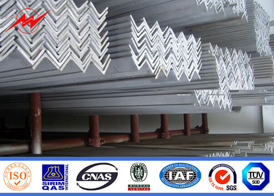 Aço de aço do ferro de ângulo do ângulo igual laminado a alta temperatura das torres dos navios com furos S275JR