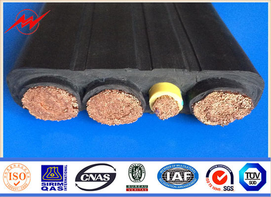 Fio de papel de cabo distribuidor de corrente do núcleo dos fios elétricos e dos cabos 4 do condutor de cobre