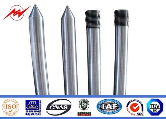 O cobre da resistência à tração ligou a terra Rod/Rod à terra com todas as braçadeiras dos tipos