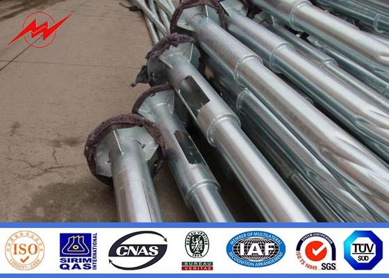 estacionamento comercial pólos claros da espessura de parede dos 10m 3mm para a iluminação de rua