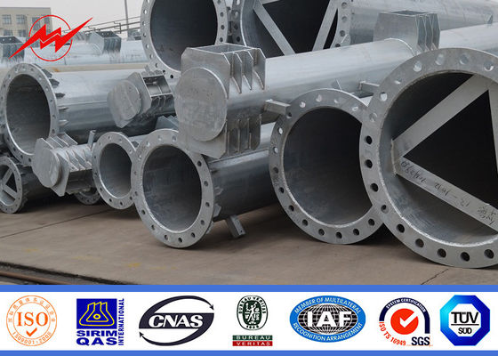 profissional galvanizado filipino de 45ft pólo claro com braço transversal