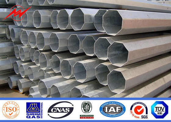 Q345 galvanizou a corrente eléctrica Pólo de 15M para a transmissão de energia 1 - 36mm