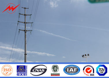A corrente elétrica de aço octogonal Polo 10m galvanizou Polo de aço AWS D 1,1