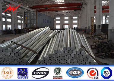 A corrente elétrica de aço octogonal Polo 10m galvanizou Polo de aço AWS D 1,1