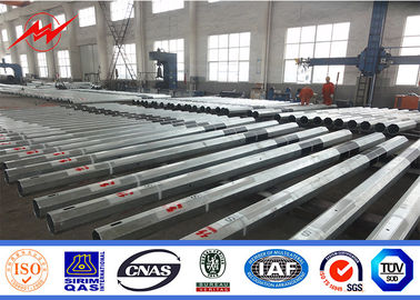 10MM Galvanizado Distribuição Metal Poles Utilidade 69kv Tradicional Filipinas