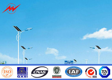 S500MC curvou a rua galvanizada 6m - 14 M polo claro com espessura de 3mm